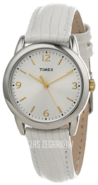 Timex Srebrny/Skóra Ø31 mm T2P1202M
