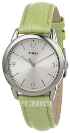 Timex Srebrny/Skóra Ø31 mm T2P1212M