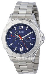 Timex Niebieski/Stal Ø41 mm T2P177KW