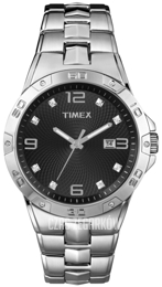 Timex Czarny/Stal Ø41 mm T2P261