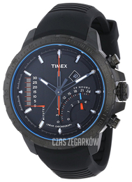 Timex Czarny/Guma Ø48 mm T2P272DH