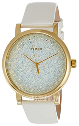 Timex Fashion Zestaw kryształów/Skóra Ø38 mm T2P278