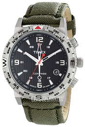 Timex Intelligent Czarny/Tkanina Ø42 mm T2P286