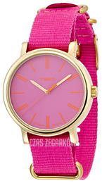 Timex Różowy/Tkanina Ø38 mm T2P364