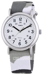 Timex Weekender Biały/Stal Ø38 mm T2P366