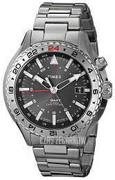 Timex Intelligent Czarny/Stal Ø47 mm T2P424DH