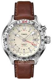 Timex Intelligent Beżowy/Skóra Ø47 mm T2P426