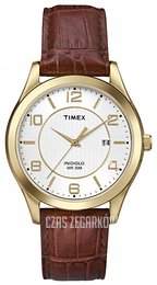 Timex Biały/Skóra Ø40 mm T2P449