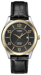 Timex Classic Czarny/Skóra Ø40 mm T2P450