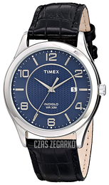 Timex Classic Niebieski/Skóra Ø40 mm T2P451