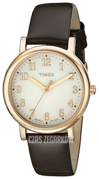 Timex Classic Beżowy/Skóra Ø33 mm T2P465AB