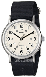 Timex Weekender Kremowy/Stal Ø38 mm T2P4679J