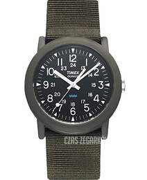 Timex Czarny/Tkanina Ø33 mm T41711