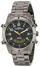Timex Expedition Czarny/Stal Ø42 mm T49826SU