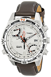 Timex Intelligent Biały/Skóra Ø44 mm T49866