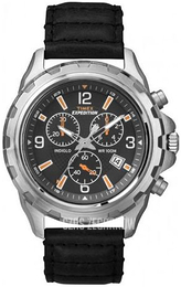 Timex Expedition Czarny/Skóra Ø47 mm T49985D7