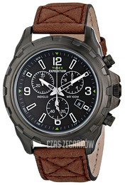 Timex Expedition Czarny/Skóra Ø48 mm T499869J