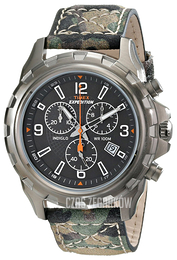 Timex Expedition Czarny/Skóra Ø48 mm T49987
