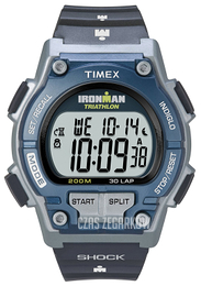 Timex Szary/Żywica z tworzywa sztucznego Ø42 mm T5K197