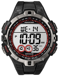 Timex Marathon Ekran LCD/Żywica z tworzywa sztucznego Ø46 mm T5K423