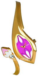 Timex Różowy/Stal w odcieniu złota TI000N20200