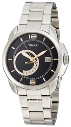 Timex Fashion Czarny/Stal Ø41 mm TI000N90100