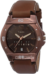 Timex Brązowy/Skóra Ø44.57 mm TW000EL14