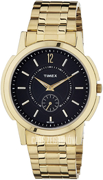 Timex Czarny/Stal w odcieniu złota Ø40 mm TW000U304