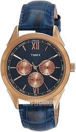 Timex Niebieski/Skóra Ø40 mm TW000Y912