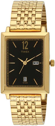 Timex Czarny/Stal w odcieniu złota TW0TG6402