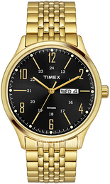 Timex Czarny/Stal w odcieniu złota Ø43 mm TW0TG6504
