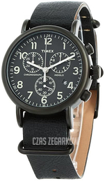 Timex Weekender Czarny/Skóra Ø40 mm TW2P62200D7
