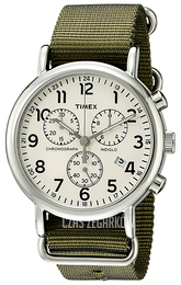 Timex Weekender Kremowy/Tkanina Ø40 mm TW2P714009J