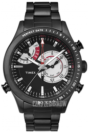 Timex Intelligent Czarny/Stal Ø45 mm TW2P72800