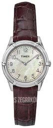 Timex Biały/Skóra Ø27 mm TW2P76300