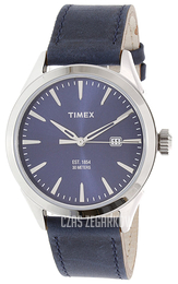 Timex Niebieski/Skóra Ø40 mm TW2P77400