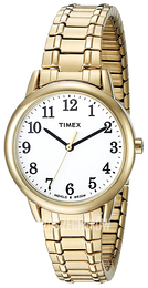 Timex Easy Reader Biały/Stal w odcieniu złota Ø30 mm TW2P786009J