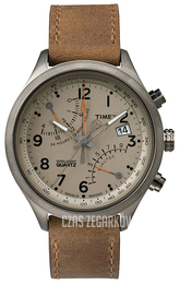 Timex Intelligent Szary/Skóra Ø43 mm TW2P78900