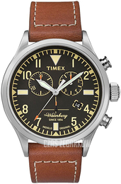 Timex The Waterbury Czarny/Skóra Ø42 mm TW2P84300