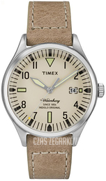 Timex Beżowy/Skóra Ø40 mm TW2P84500D7