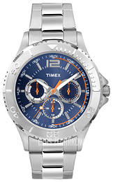 Timex Niebieski/Stal Ø42 mm TW2P87600