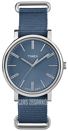 Timex Niebieski/Tkanina Ø38 mm TW2P88700