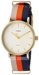Timex Weekender Kremowy/Tkanina Ø37 mm TW2P91600