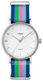 Timex Weekender Biały/Stal Ø37 mm TW2P91700