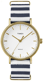 Timex Weekender Biały/Tkanina Ø37 mm TW2P91900D7