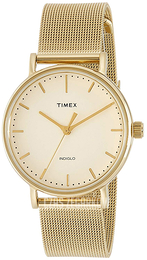 Timex Kremowy/Stal w odcieniu złota Ø37 mm TW2R26500