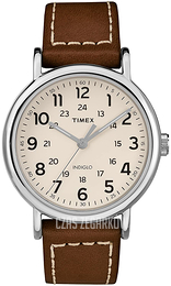 Timex Weekender Beżowy/Skóra Ø40 mm TW2R42400