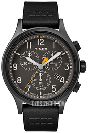 Timex Czarny/Skóra Ø42 mm TW2R47500