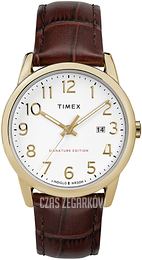 Timex Biały/Skóra Ø38 mm TW2R65100