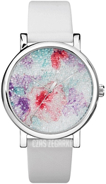 Timex Biały/Skóra Ø38 mm TW2R66500